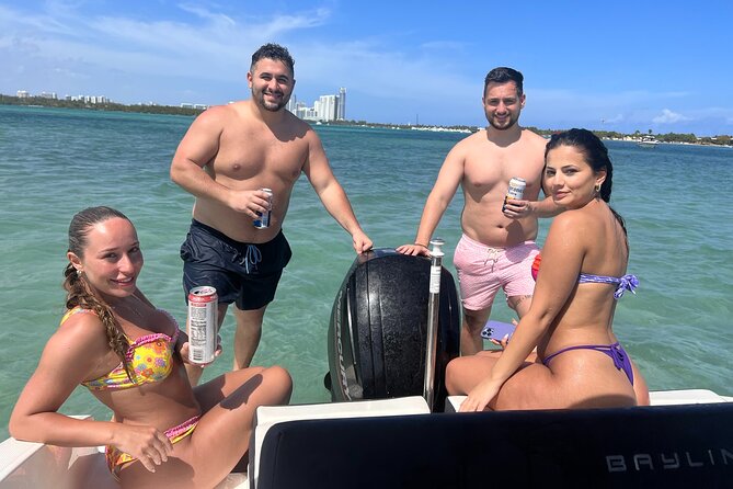Snorkel & Millionaire Row - Private Miami Boat Tour w/ Drinks - Haulover Sandbar: Snorkel Time in Warm, Shallow Water