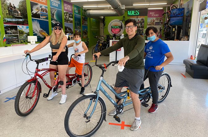 South Beach Tandem Bike Rental - Your ride plan: how far you can go from the shop