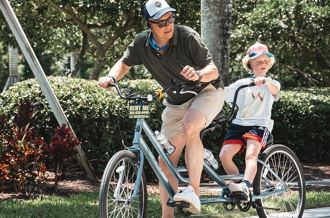 South Beach Tandem Bike Rental - Timing options: 1 hour vs all-day riding