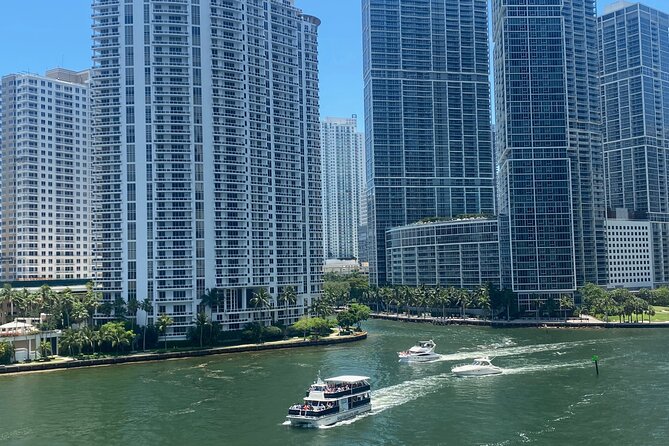 Sunset Cruise of Biscayne Bay Millionaire Homes & Cash Bar - Optional add-ons: Big Bus and Everglades airboat if you want more than a bay cruise