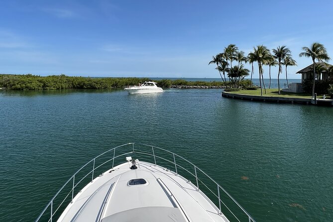 The BIG Sundancer Rental in Miami Beach - A day on the water: morning calm, sunset magic, or moonlight cruising