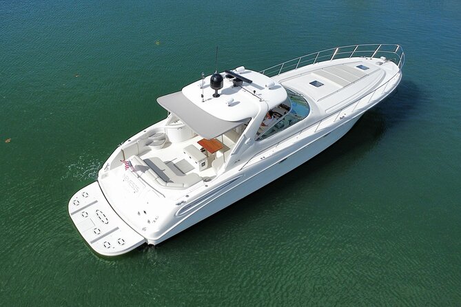 The BIG Sundancer Rental in Miami Beach - The places you can target: sand bars, islands, skyline, and the south end