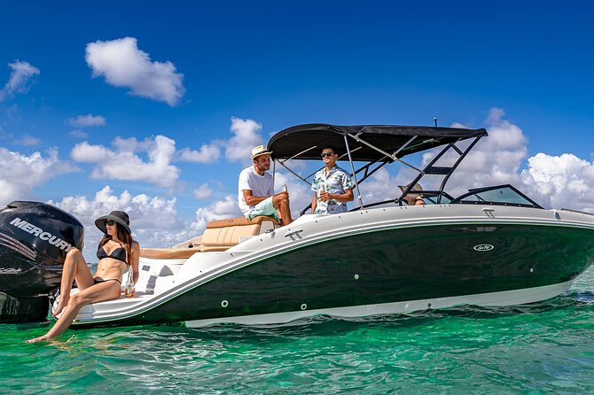 Top-Rated Boat Rental with Captain | 1 to 11 People - Star Island, Hibiscus Island, and the Flagler Monument Island story