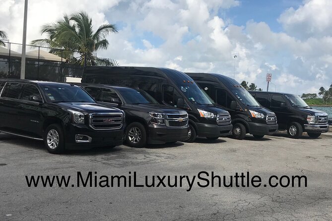 VAN Mia Airport or Hotels to Miami Port or Hotels Up to 14pax - Getting to the airport after the cruise: the same calm, but with ship details