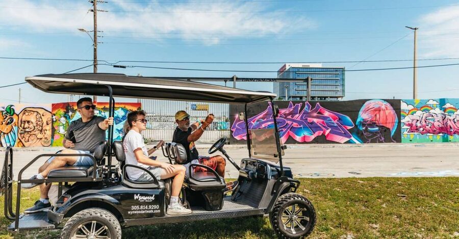 Wynwood Art District 1-Hour Street Art Tour by Golf Cart - How the Tour Works: 6 to 9 Stops, Real Stories, Real Interpretation