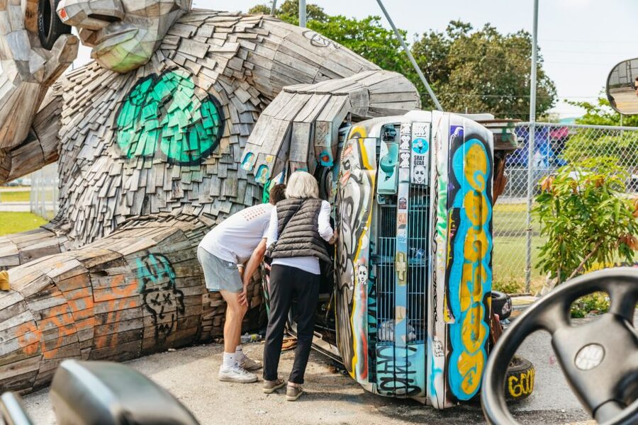 Wynwood Art District 1-Hour Street Art Tour by Golf Cart - Wynwood Walls: The Famous Stop That Still Has Lessons