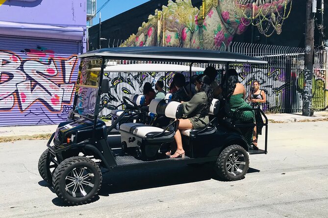 Wynwood Graffiti Golf Cart Small-Group Tour - The ride itself: how the golf cart changes your view and your photos