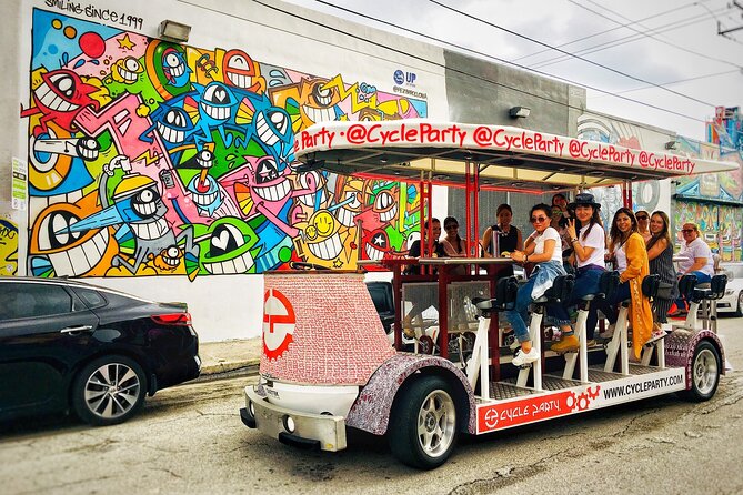 Wynwood Party Bike Happy Hour Crawl - Getting Your Bearings: Start Point and How to Plan Around It
