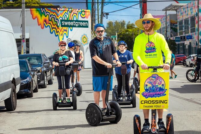 Wynwood Segway Tours Miami: 4-Mile Art & Murals Tour - Stop 2: Wynwood Marketplace for events and local texture