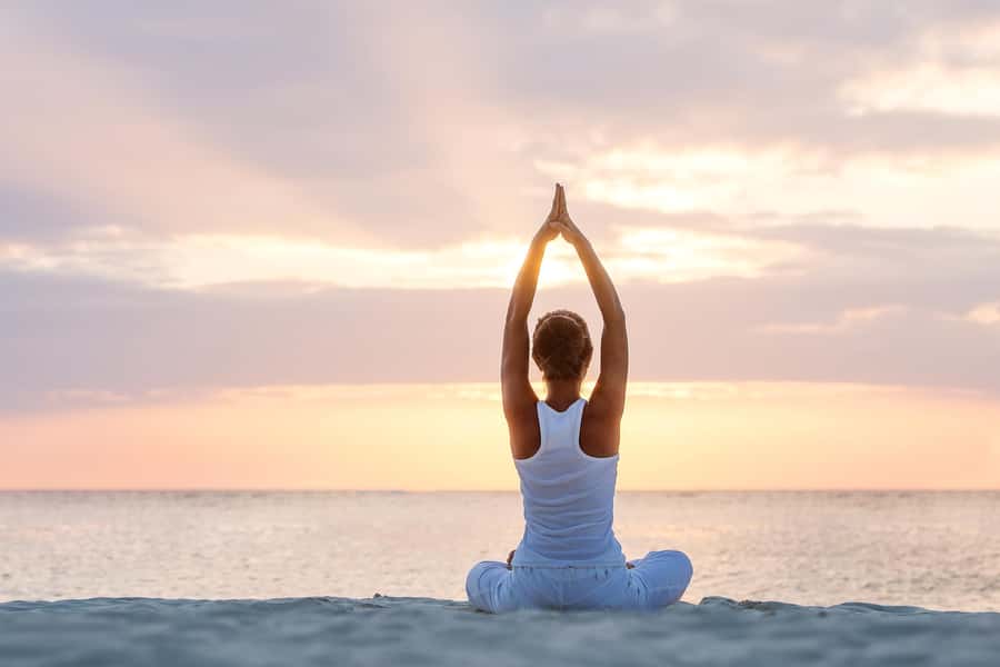 Yoga on the Beach in South Beach - Mindfulness tips you can actually use after the mat is gone